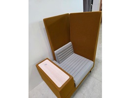 Offceset Sessel für Wartebereich Lounge, 1x Links , 1x Rechts